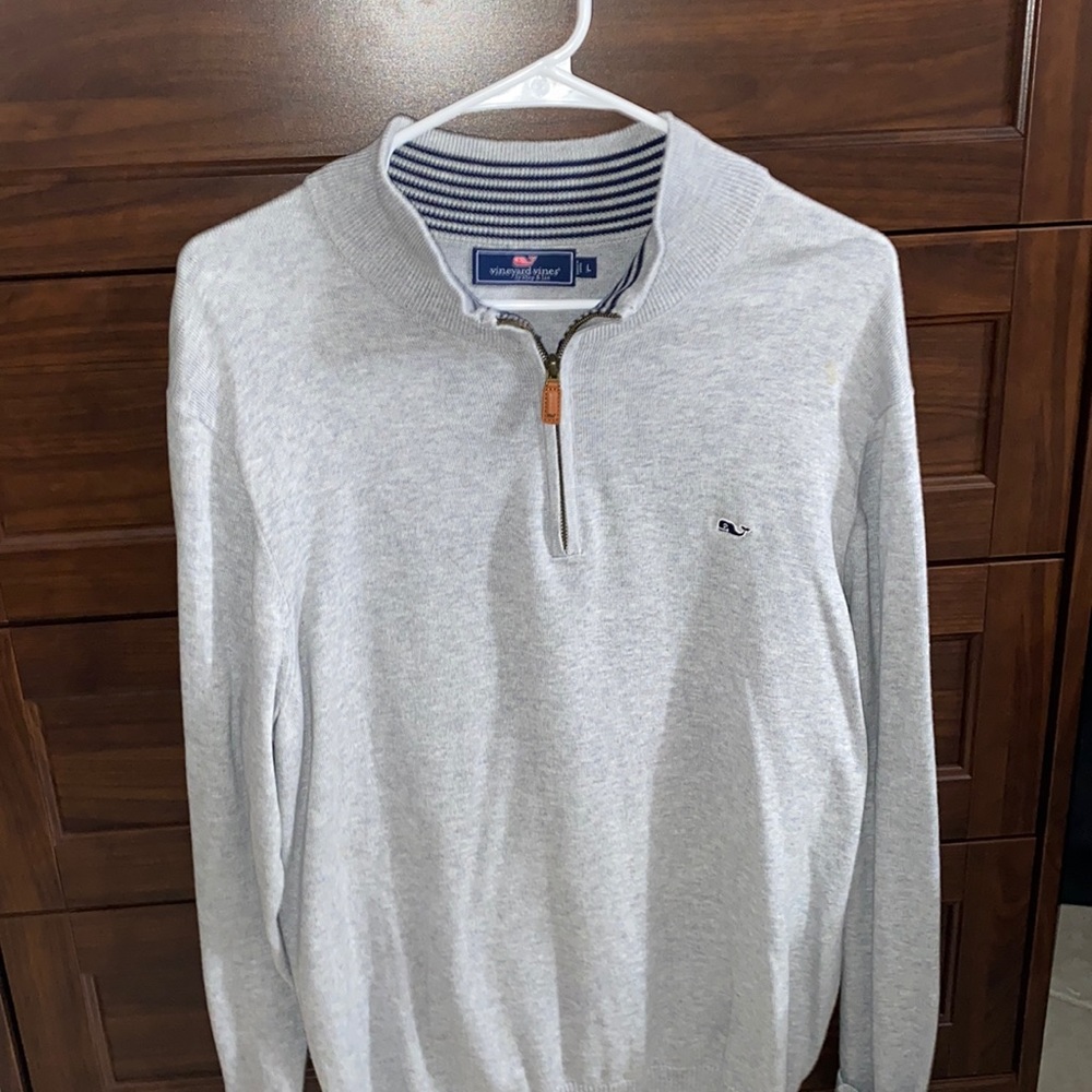 Vineyard Vines quarter zip sweater